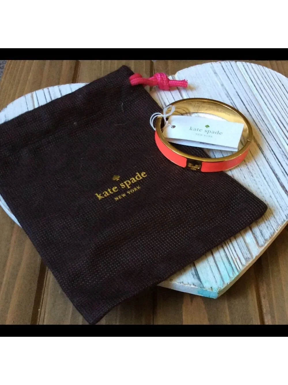 Authentic Kate Spade Hole Punch Bracelet NWT - Picture 4 of 7